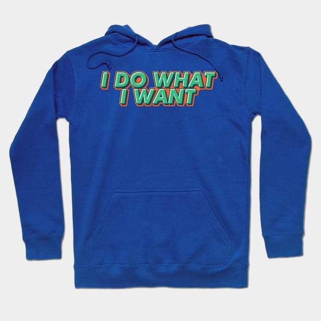 I Do What I Want Hoodie by themodestworm